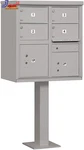 3305GRY-U 4 Size Doors-type V-usps Access Cluster Box Unit Gray. Fixed Price $4243.11.