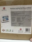 Tablet Wall Mount Lockable Tiltable Anti Theft Security - Compatible With 10.2. Fixed Price $32.00.