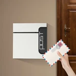 Outdoor Wall Mount Lockable Letters Mailbox Stainless Steel Post. Fixed Price $51.04.