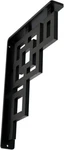Ekena Millwork Eris 1/2"W 1/2"D 10"H Powder Coated Black BKTM01X07X10SER. Fixed Price $31.99.