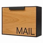 Movo Home Wall Mount Mailbox, Modern Wood For House Allen. Fixed Price $242.03.