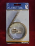 Hillman Distinctions 5" Number #6 Floating Or Flush Mount Brushed Nickel 843216. Fixed Price $9.00.
