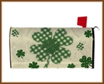 Evergreen Mailbox Cover * Lucky Clover Strong Magnets - Brand New. Fixed Price $18.98.