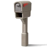 STEP2 Mailmaster Express Plus Resin Overpost Mailbox And Combo Mocha. Fixed Price $69.73.