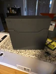 Wall Mounted Matte Black Modern Mailbox W/keys And Spacers. No Mounting Screws. Fixed Price $16.77.