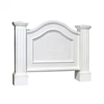 Mayne Nantucket Traditional Plastic Address Sign Post In White. Fixed Price $191.09.