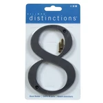 Hillman Distinctions 4-IN. Flush Mount Black House Number 8. Fixed Price $9.50.