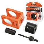 Kata 1-3/8" 1-3/4" Door Lock Installation Kit With Large Chip-clearance Slo.... Fixed Price $17.09.