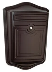 Mailboxes Maison Aluminum Locking Wall Mount 2540RZ10 Rubbed Bronze Me. Fixed Price $108.91.