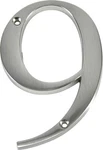 Hillman Distinctions 4-IN. Flush Mount Nickel House Number 9. Fixed Price $10.00.