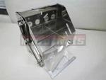 Polish Stainless Drop-down Battery Box 10.5X7X8 Hot Street Rod Racing Drag Chevy. Fixed Price $159.97.