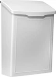 Architectural Mailboxes 2681W White Marina Wall Mount Mailbox, Small. Fixed Price $25.42.