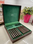 Vintage Cutco New Kensington, Pa Oakland, California Wood Knife Set 12 Box. Fixed Price $250.00.