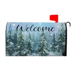 Dacawin Winter Welcome Mailbox Covers 25.5X21INCH, Forest. Fixed Price $18.98.