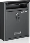 Wall Mount For Outside, Locking Box, Large With Key Lock,. Fixed Price $38.68.