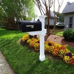 Zippity Outdoor Products ZP19013 Classica Mailbox Post, White. Fixed Price $182.31.