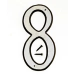 Hy-ko 4" Reflective Plastic Number 8 (10 Pcs.). Fixed Price $23.83.