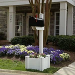 Zippity Outdoor Products ZP19027 Majestic Mailbox Post, White. Fixed Price $164.91.