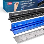 12-INCH Architectural And Engineering Scale Ruler Set (imperial) Laser-etched. Fixed Price $27.05.