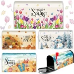 4 Pcs Mailbox Covers Magnetic Standard Size 18 21 Inch Hello Spring Summer. Fixed Price $19.99.