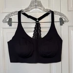 Knix Bralette Lace Women Xl Free Unlined Solid Wireless Seamless Blk. Fixed Price $10.00.