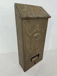 Vintage Metal Wall Mount Ornate Torch Mail Box P.n. Co Fulton Free Shipping. Fixed Price $59.99.