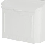Wall Mailbox White Rust-free Aluminum Extra-large Capacity Weather Resistant. Fixed Price $190.89.