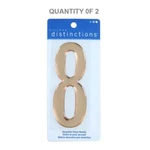 Hillman 4-INCH Gold Decorative Self-adhesive Domed House #8, 2-PACK. Fixed Price $9.95.
