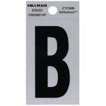 Hillman 2 In. Reflective Black Vinyl Self-adhesive Letter 1 Pc (6-PACK). Fixed Price $7.13.