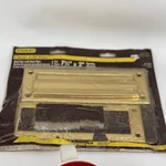 Stanley Classic Solid Brass Mail Slot W/ Back Plate 7 3/8" X 2" Opening New. Fixed Price $24.99.
