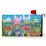 Dacawin Easter Day Mailbox Cover 25.5X21INCH, Gnome. Fixed Price $23.23.