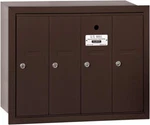 Salsbury Ind 3504ZRU Recessed Mounted Vertical Mailbox W/ Usps Access, Doors. Fixed Price $649.00.