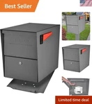 Package Master Curbside Locking Security Mailbox Granite 21.5 12 16.5 I.... Fixed Price $596.16.