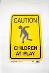 Hillman 840020 Caution Children At Play Sign, Hvy Duty Plastic, 12X18 In-. Fixed Price $9.99.