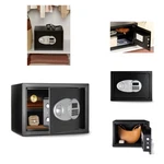 Steel Security Safe And Lock Box With Electronic Keypad, Secure Documents Sto.... Fixed Price $92.99.