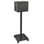 Kingdom Durable Touch-free Giving Metal Donation & Collection Box With Wheels. Fixed Price $307.00.