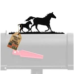 , Inc. Mare & Foal Horse Mailbox Topper. Fixed Price $55.14.