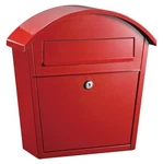 Qualarc, Modern, Ridgeline Locking Mailbox Red Color. Fixed Price $139.00.