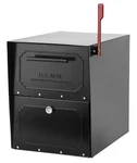 Architectural Mailboxes Oasis Tribolt Galvanized Steel, Locking Post Mount Ma.... Fixed Price $145.77.