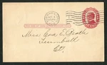 1912 Us Postal Card New Haven To Trumbull Ct Daughters Of 1812 Meeting Notice 1C. Fixed Price $7.20.