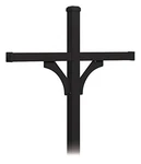 Salsbury Deluxe Post 2 Sided In Ground Mounted For 4 Roadside Mailbox. Fixed Price $393.77.