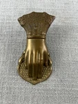 Mid Century Modern Art Deco Victorian Lady Ring Hand Desk Paper Bill Clip Holder. Fixed Price $37.99.