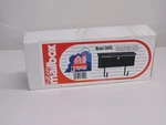 Nos! Vintage Fulton Horizontal Wall Mount Mailbox, Black, Keyed, 3495L. Fixed Price $42.99.