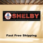 Shelby 2'X8' Banner Flag Gt Cobra Ford 5.0 Mustang. Fixed Price $17.86.