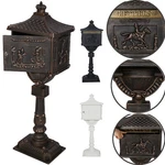 Vertical Lock Heavy Duty Postal Security Cast Aluminum Pedestal. Fixed Price $106.39.
