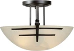 Forte Lighting 2231-02-32 Signature Semi-flush Mount Antique Bronze. Fixed Price $37.49.