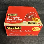 Scotch Adhesive Dot Roller - 4/PACK Clear (6055BNS). Fixed Price $33.15.