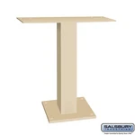 Salsbury Pedestal For 6&7 Door High Surface Mounted Cell Phone Lockers-sandstone. Fixed Price $216.54.