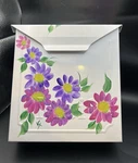 Metal Wall-mounted Mailbox Charming Hand Painted Floral Design Home Garden. Fixed Price $32.99.