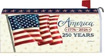 America 250 Flag And Stars Large Mailbox Cover- Custom Decor. Fixed Price $21.99.
